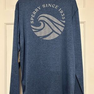Sperry Blue Long Sleeve Shirt